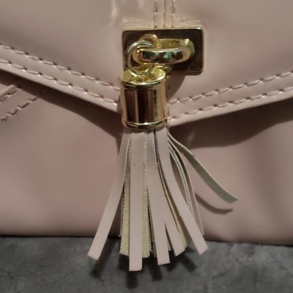 Pale Pink, Patent Leather, Clutch/Crossbody - Picture 6 of 8